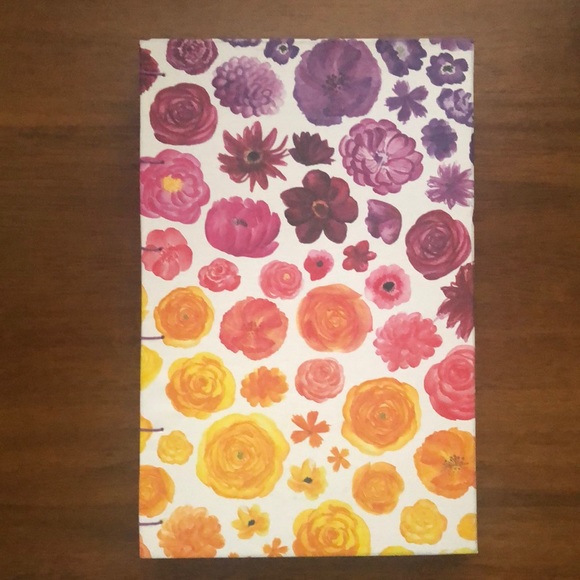 Other - Handmade flower book-binder journal